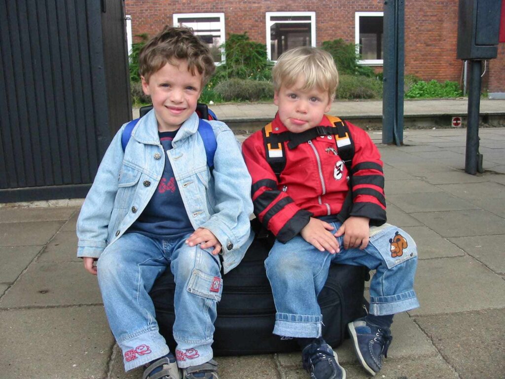 Kurt Appel Söhne Henrik und Tobias